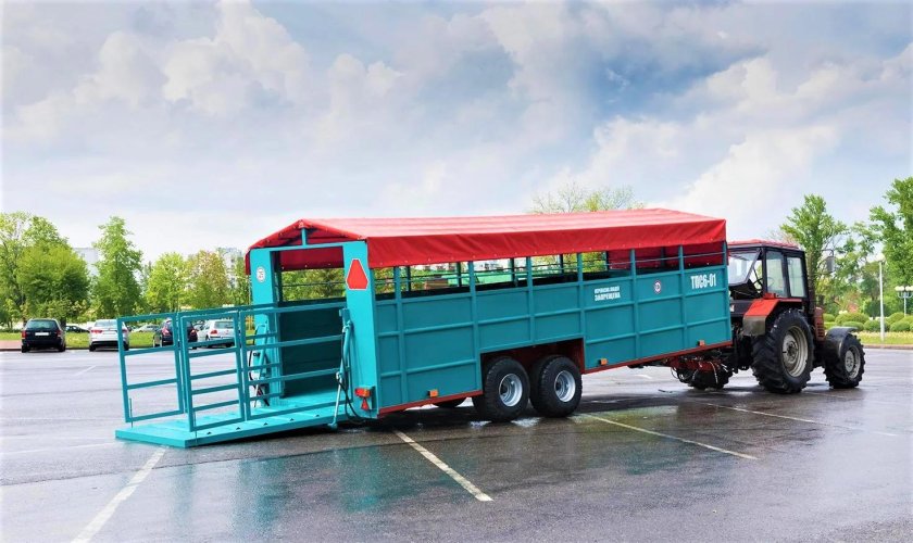 Полуприцеп тракторный тпс6-01