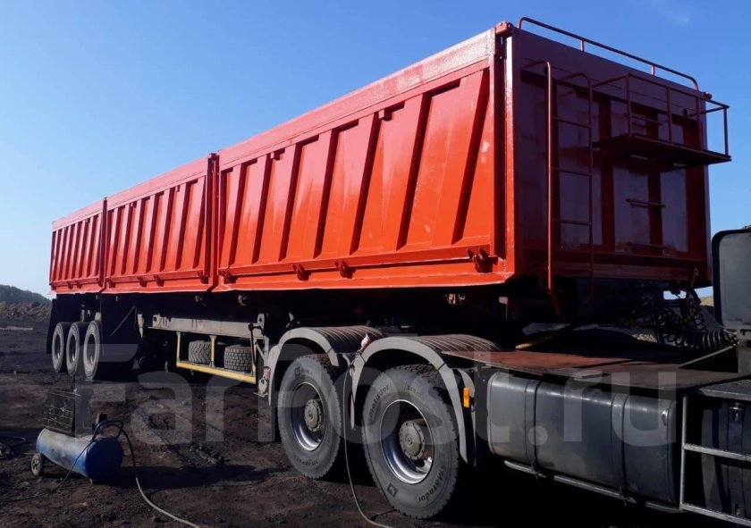 Самосвальный полуприцеп сат-119-01