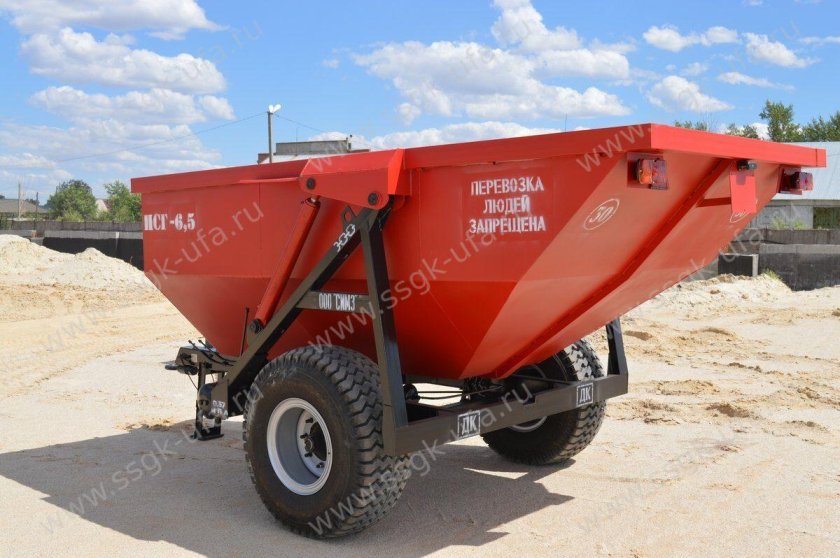 ПСГ 6 5 полуприцеп самосвальный герметичный