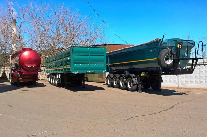 Полуприцеп НЕФАЗ автоцистерна