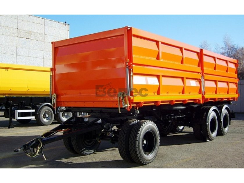 КАМАЗ И прицеп ТЗА