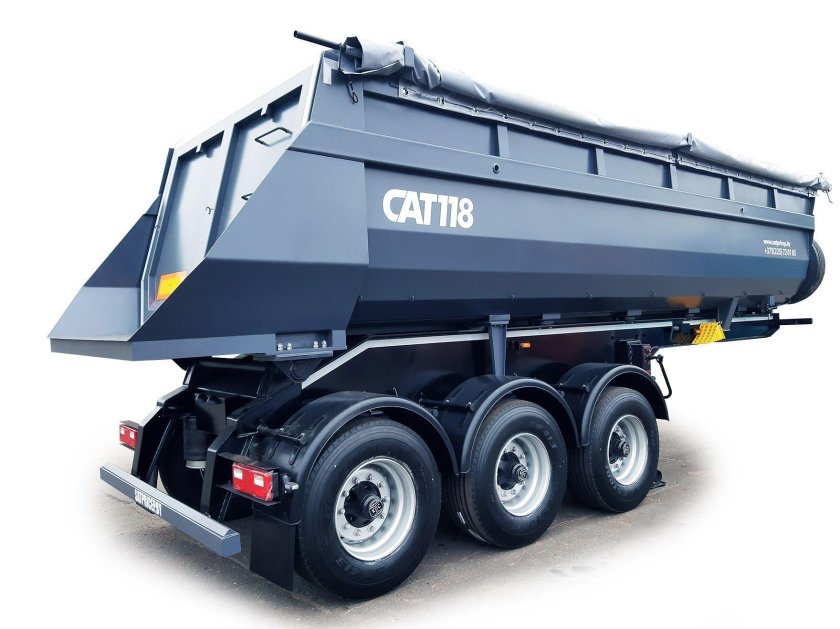 Самосвальный полуприцеп сат-118