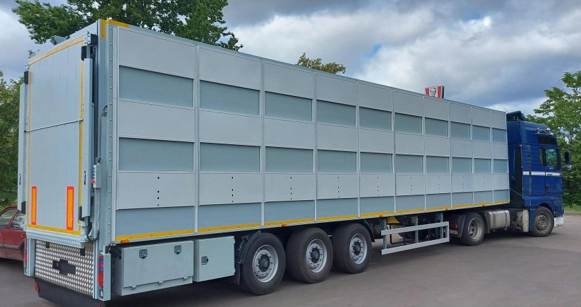 Полуприцеп свиновоз