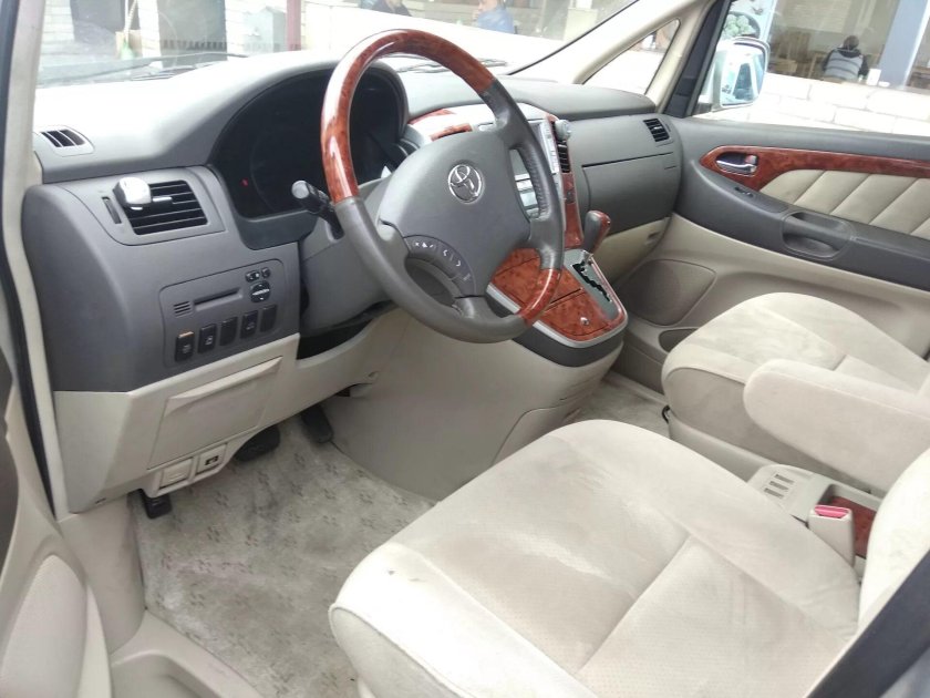 Тойота альфард 2005 салон