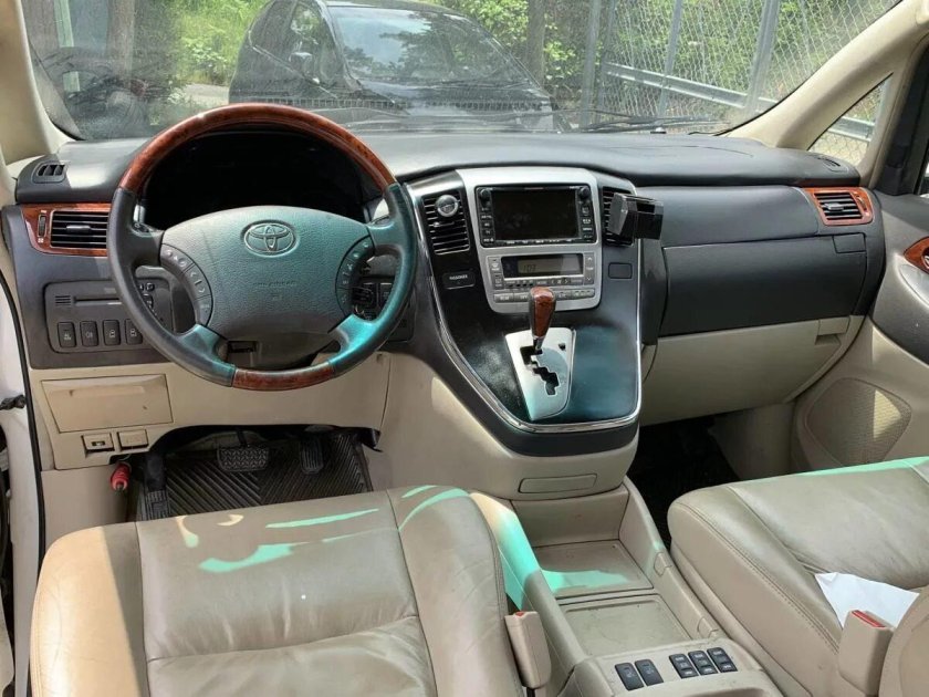 Тойота альфард 2007 левый руль