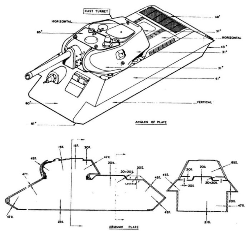 Танк т-34-85 чертежи