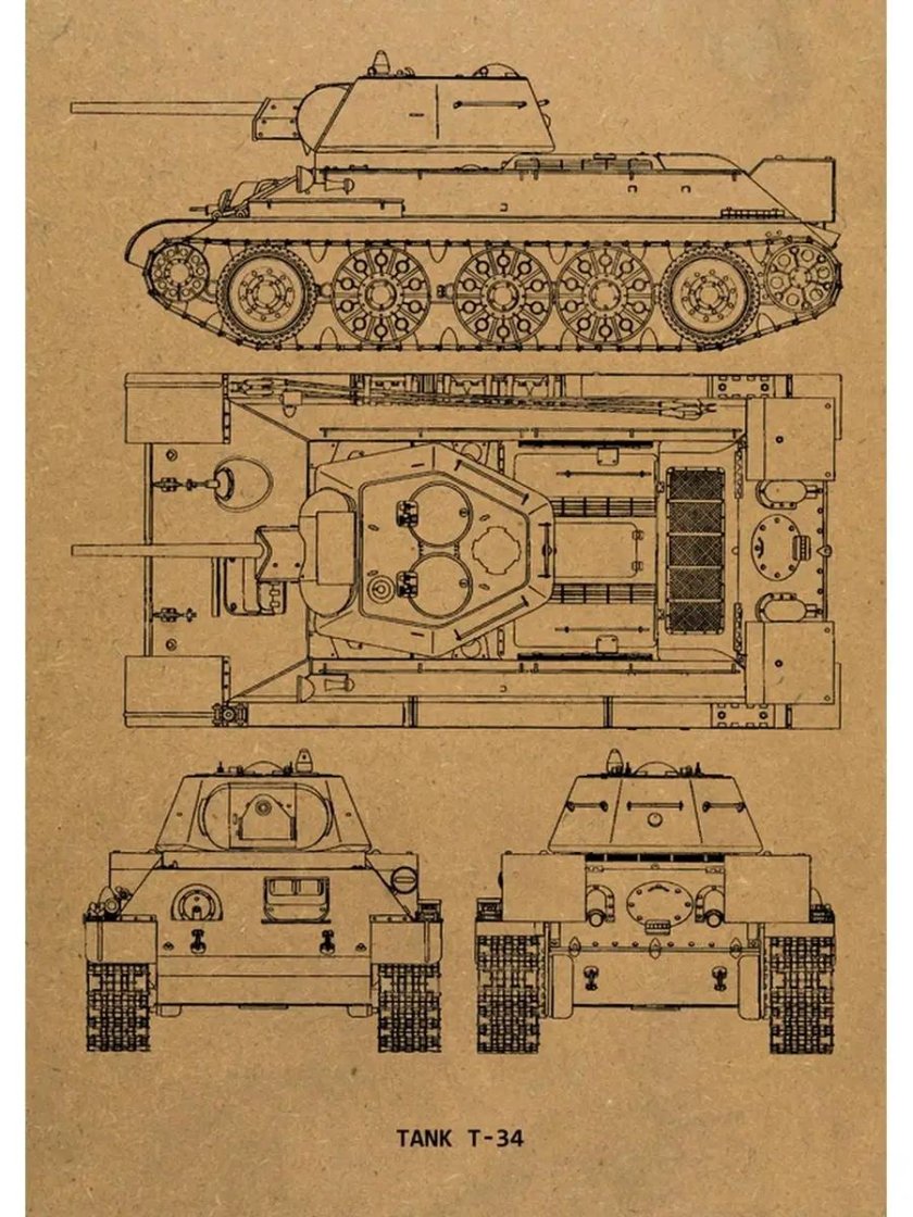 Чертежи танков