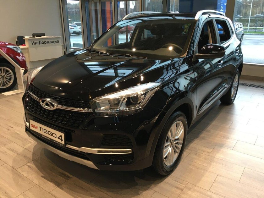 Чери Тигго 4 черный