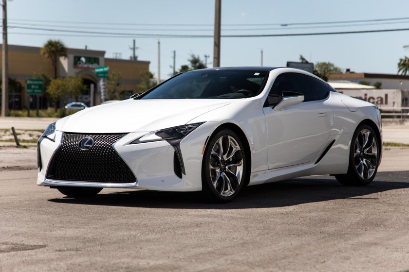 Lexus lc500 White