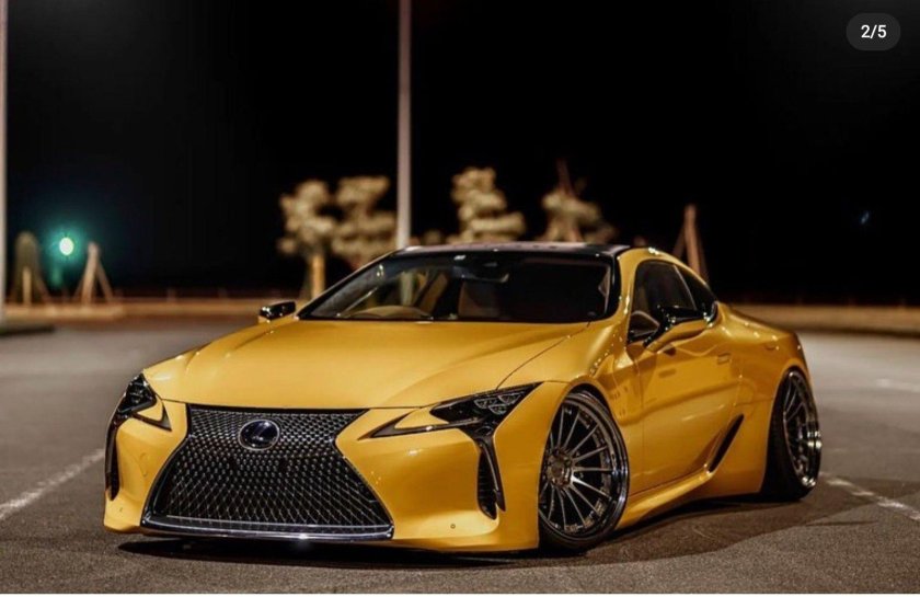 Lexus LC 500 Green