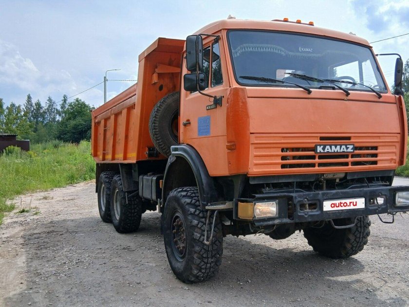 Камаз вездеход самосвал 65222