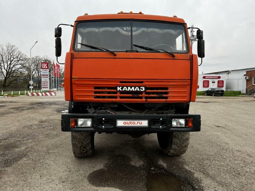 Камаз 4310 оранжевый