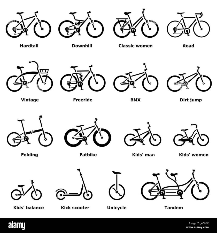 Разновидность велосипедов и их Назначение