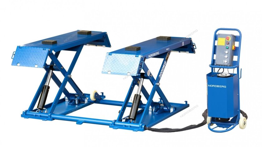 Подъемник ножничный Trommelberg tst330s