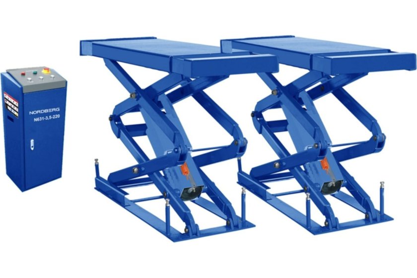 Ножничный подъемник NORDBERG