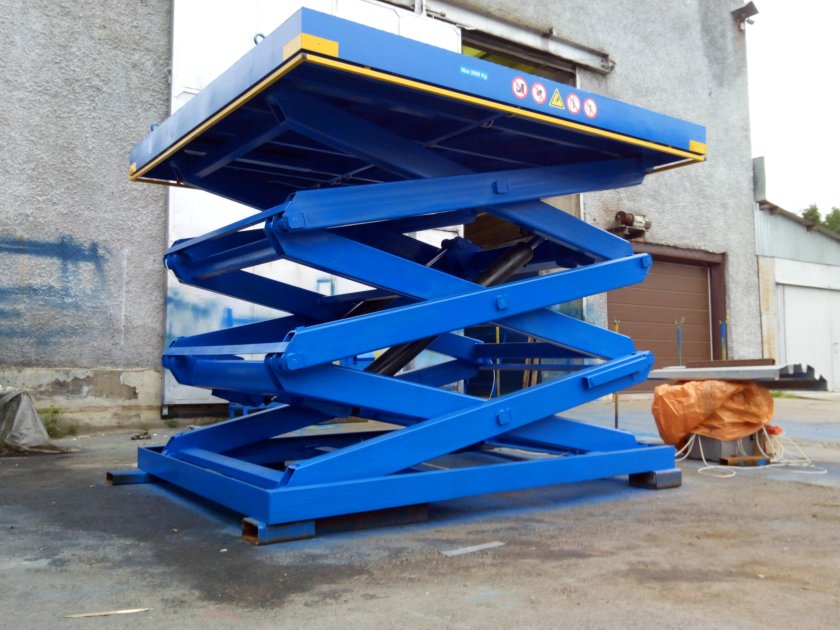 Гидравлический подъёмник 1500мм