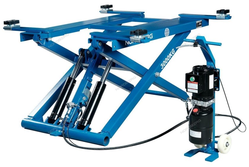 Мобильный ножничный подъемник NORDBERG n634-3