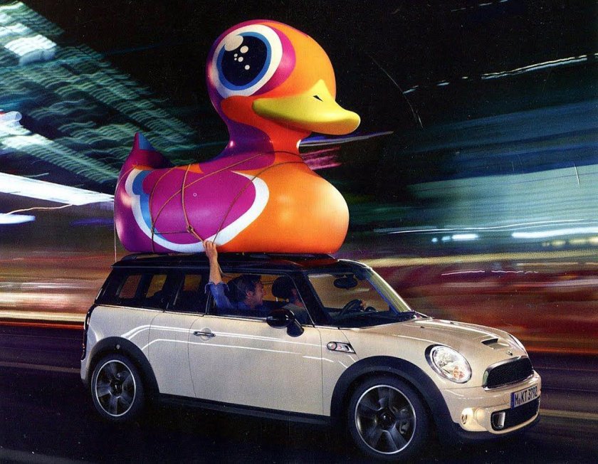Мини Купер реклама
