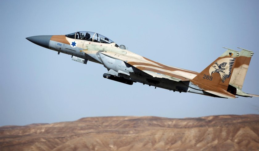Самолеты ф-15с ВВС Израиля