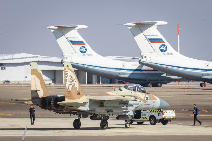 Самолеты ф-15с ВВС Израиля