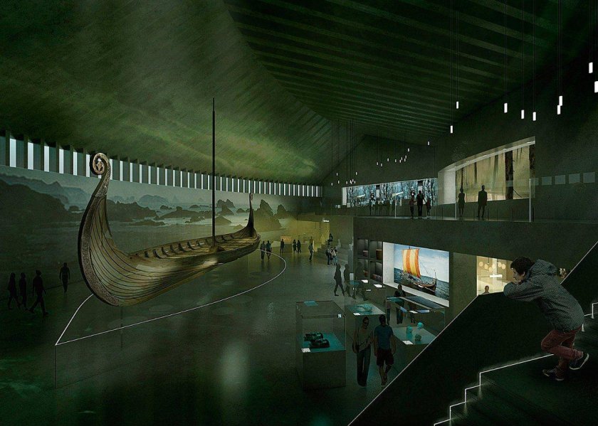 Музей кораблей викингов норвегия