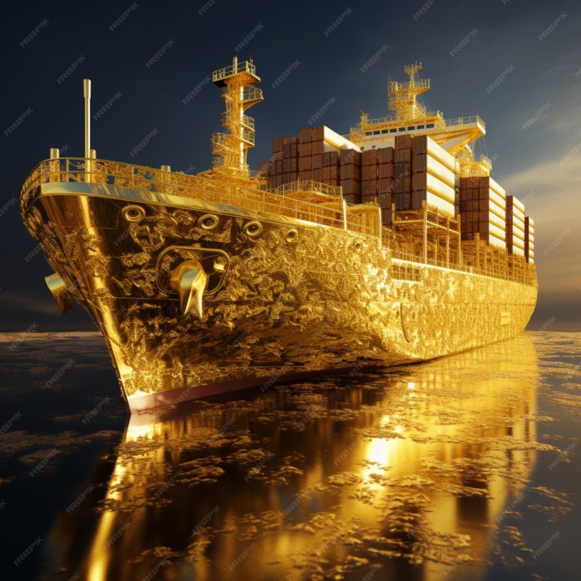 Golden ship