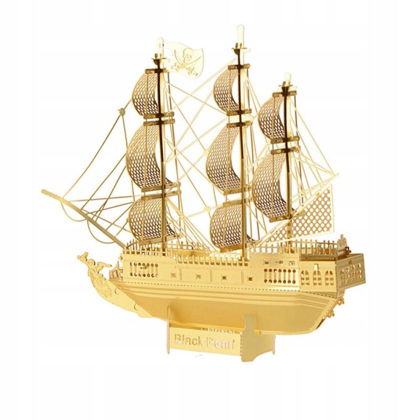 Корабль Black Pearl 3d конструктор