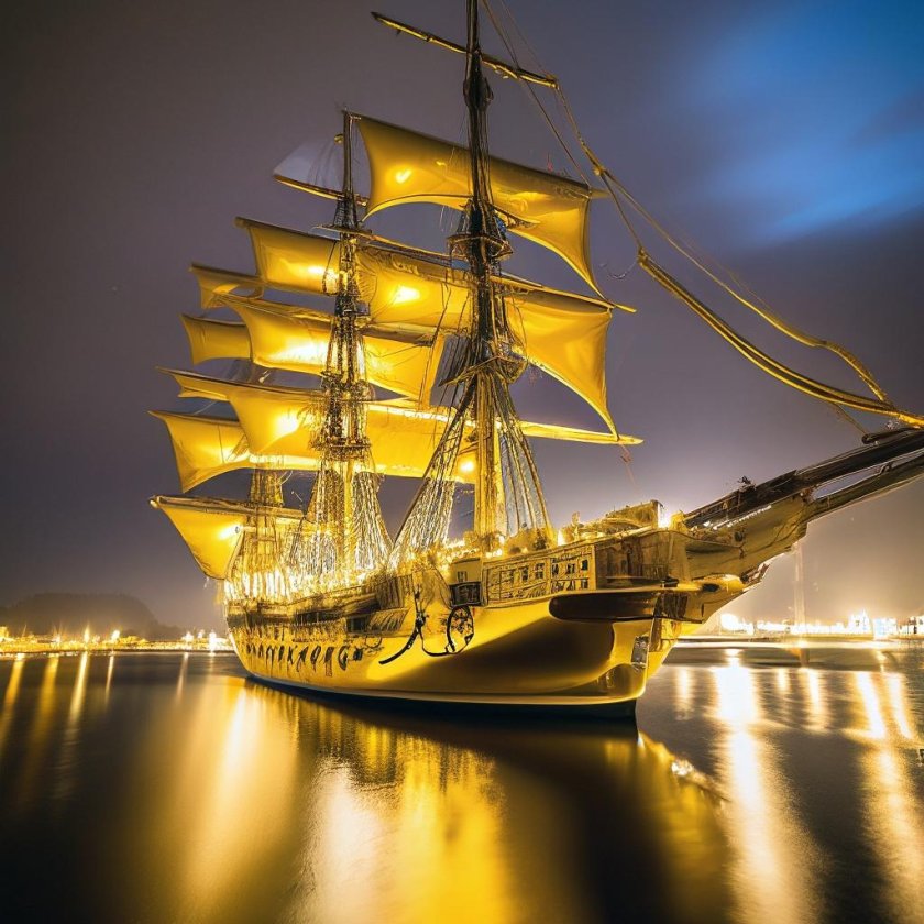 Парусные корабли