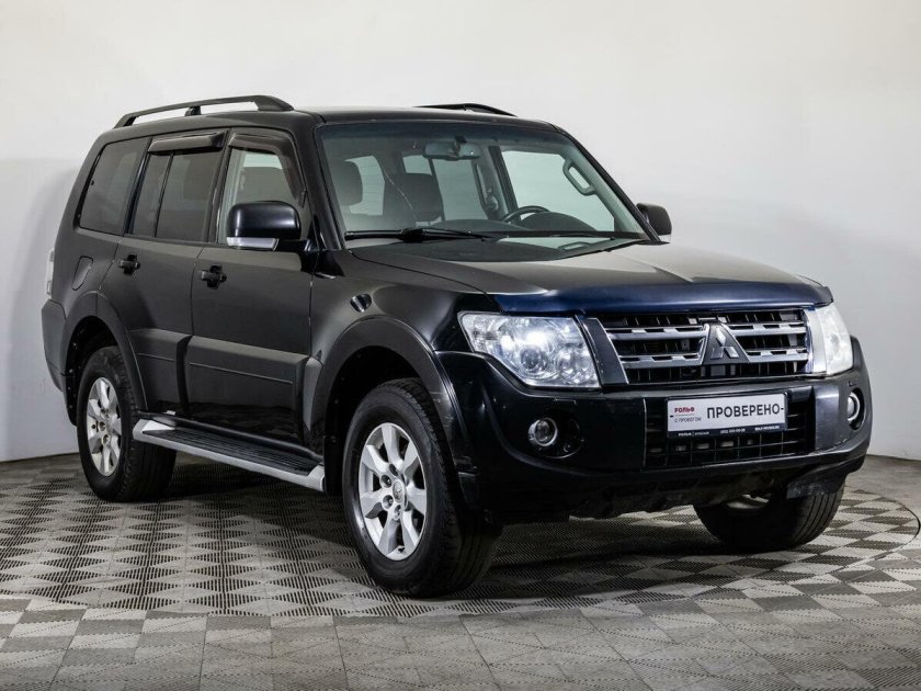 Митсубиси паджеро 2015 черный