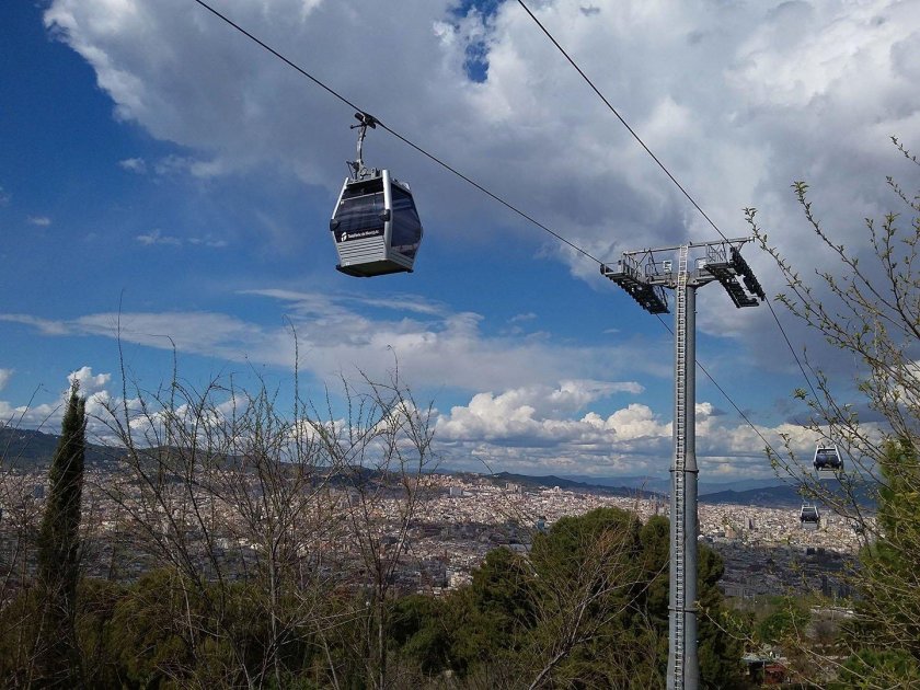 Барселона канатная дорога