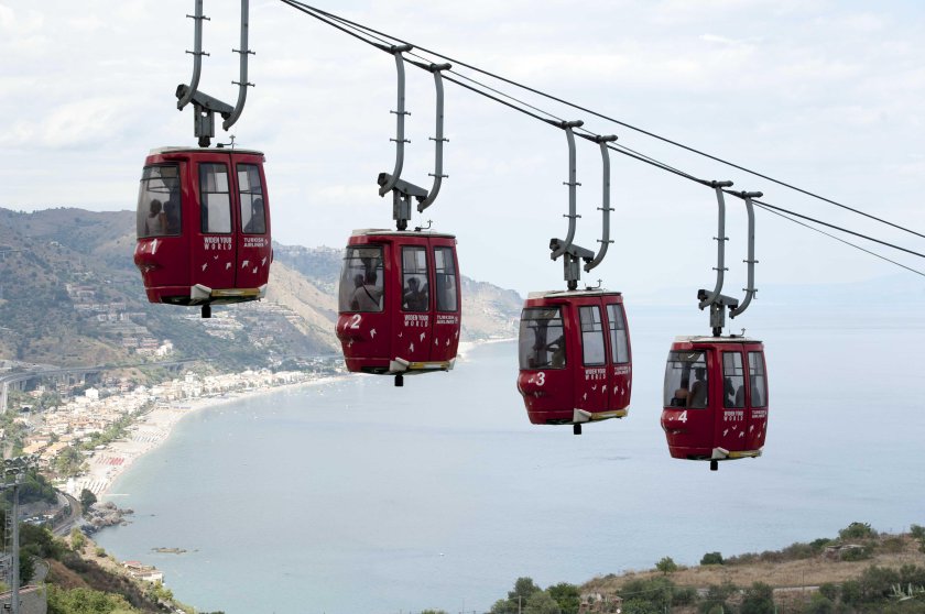 Таормина фуникулер