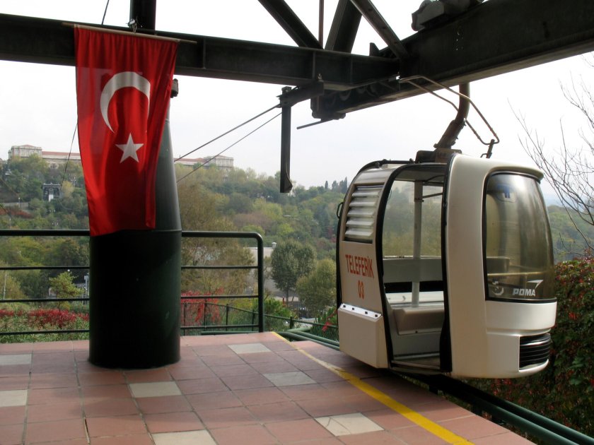 Канатная дорога Турция