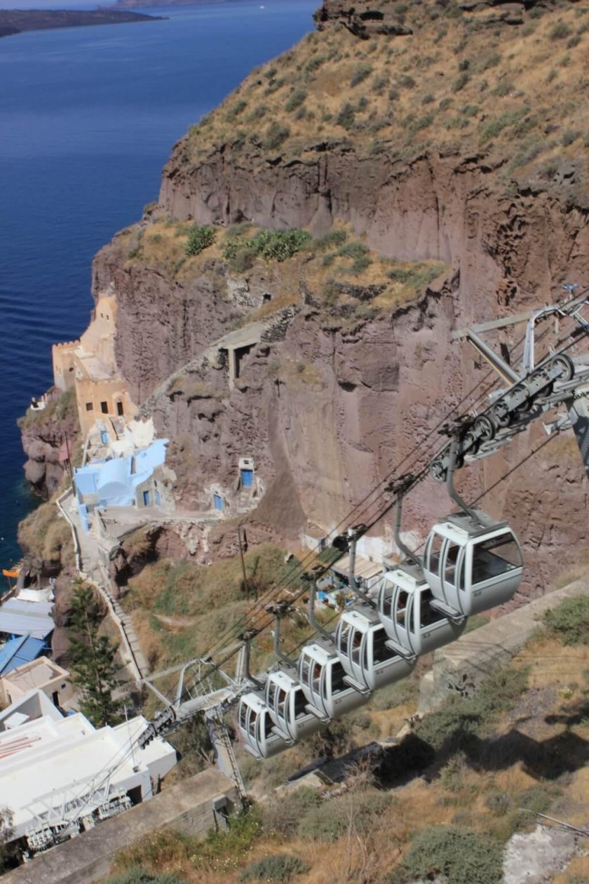 Санторини фуникулер