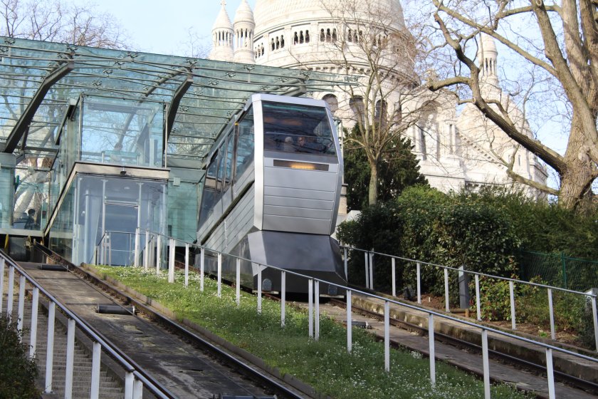 Монмартр фуникулер