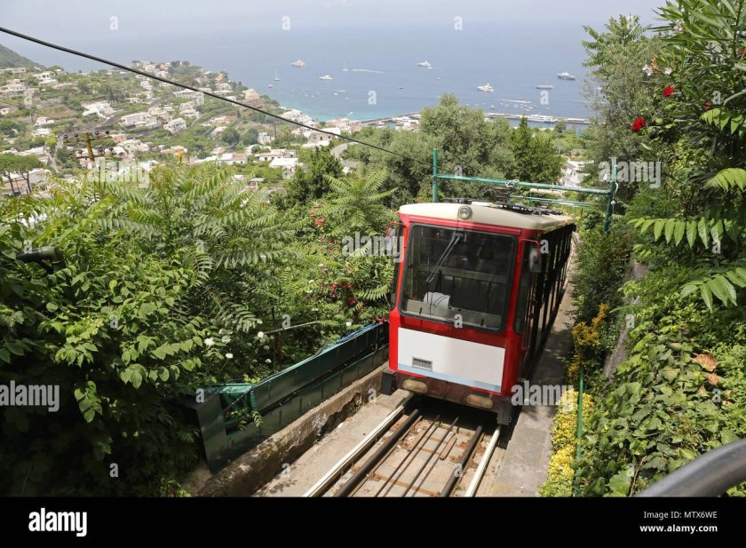 Остров капри фуникулер