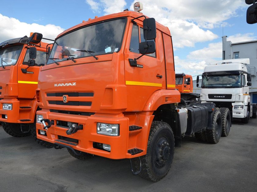 Седельный тягач камаз 65225-43