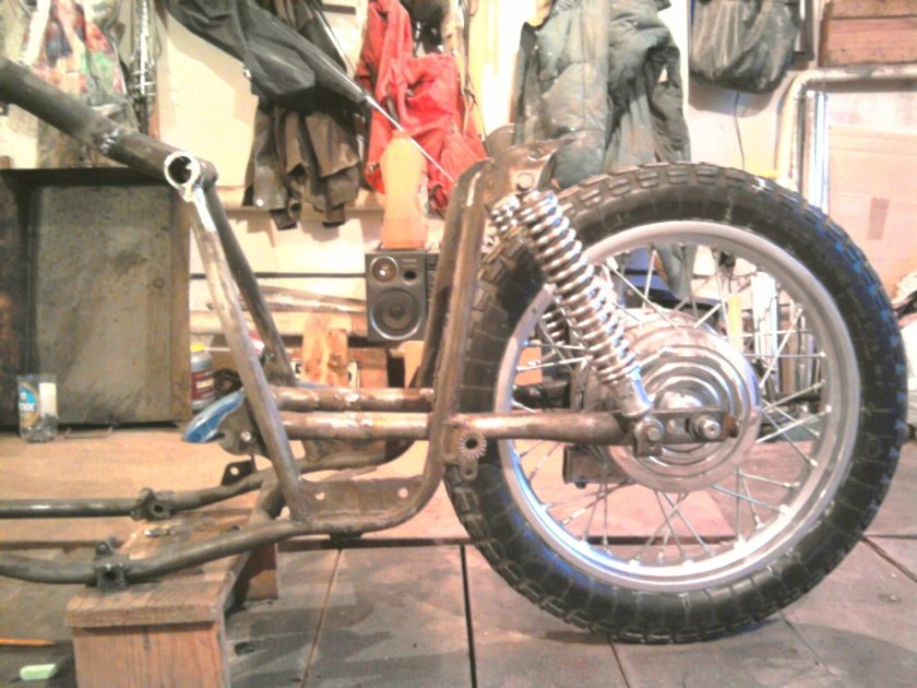 Рама мотоцикла ИЖ Планета 5