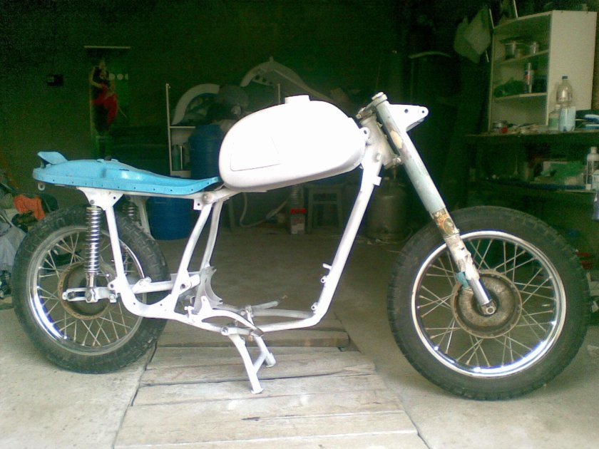 Покраска мотоцикла