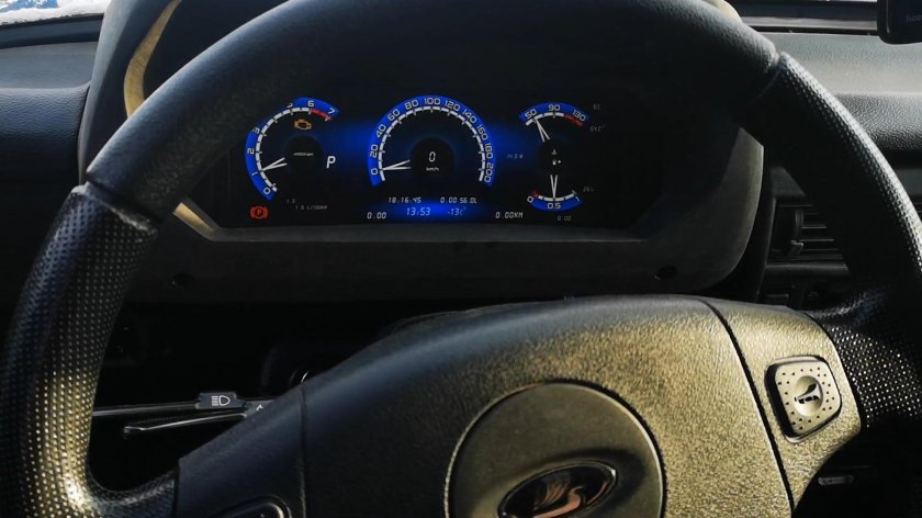 Лада Нива 2021 приборная панель