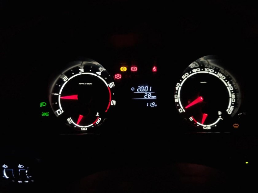 Приборка Нива 2020