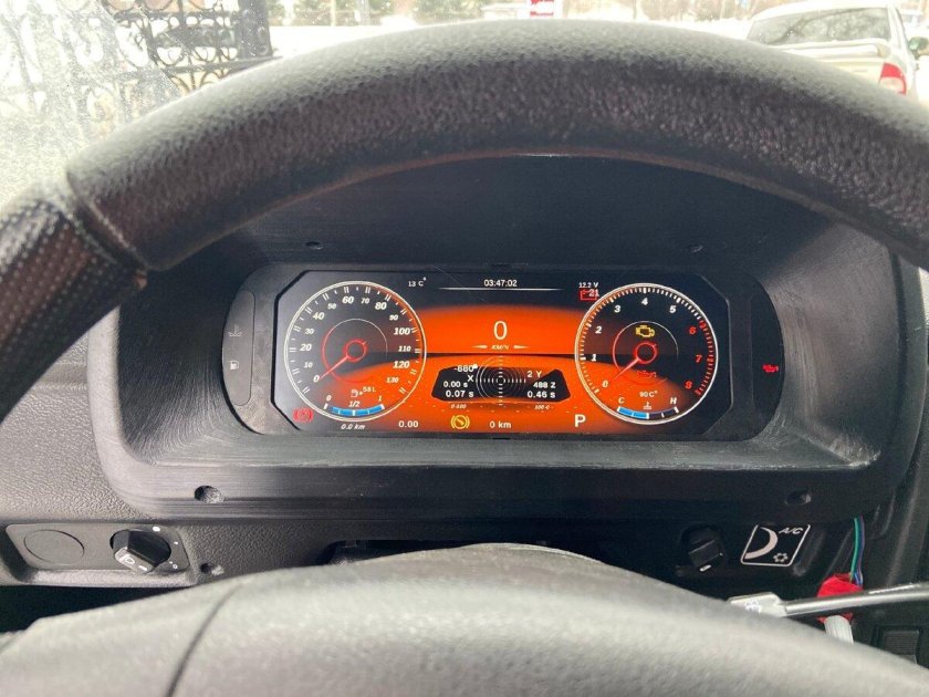 Нива Легенда панелька приборов