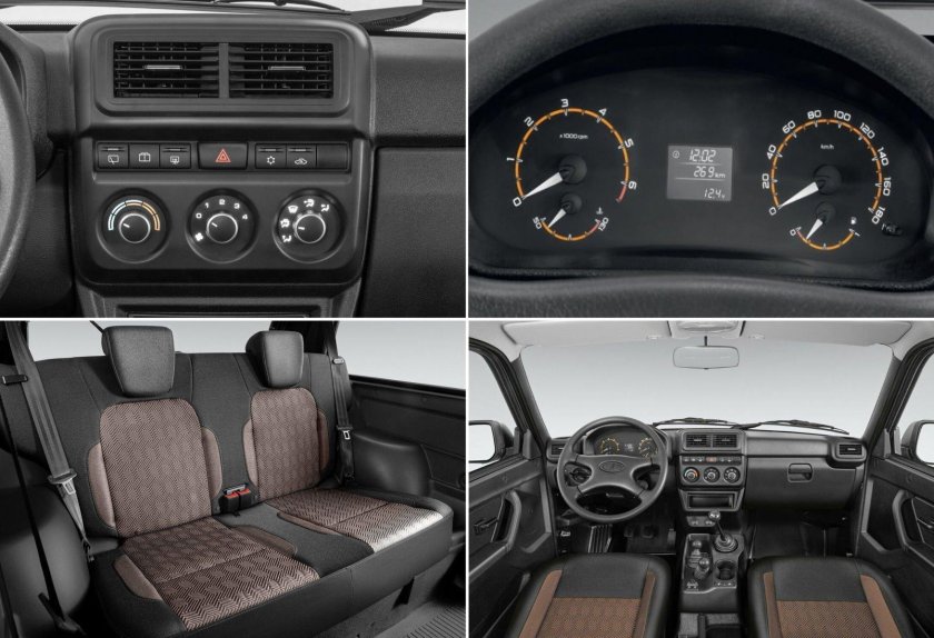 Лада Нива Бронто салон