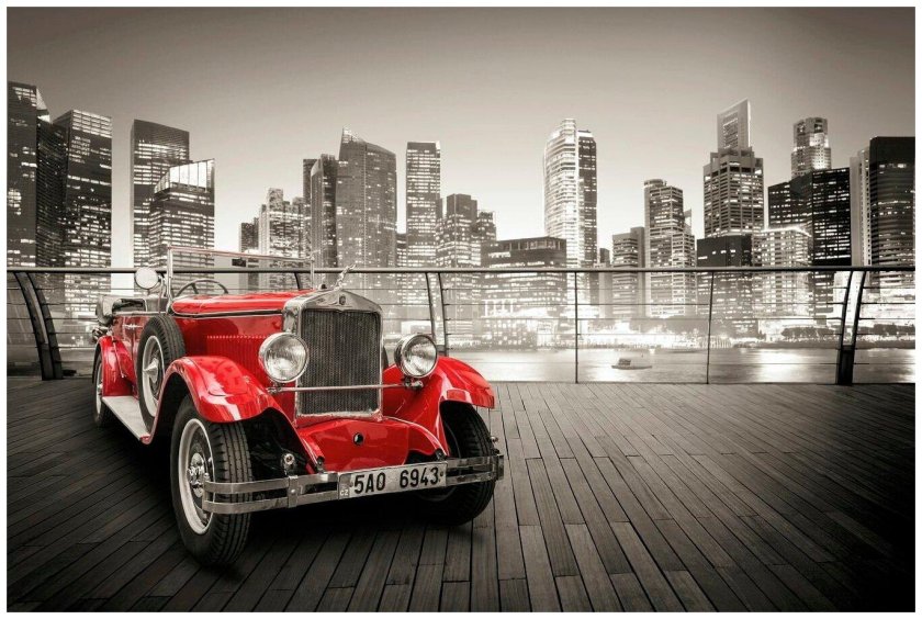 Фотообои автомобили на стену