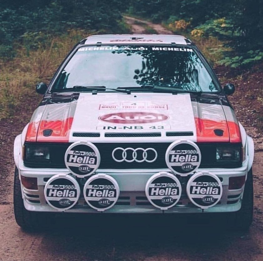 Audi quattro 1980 Rally