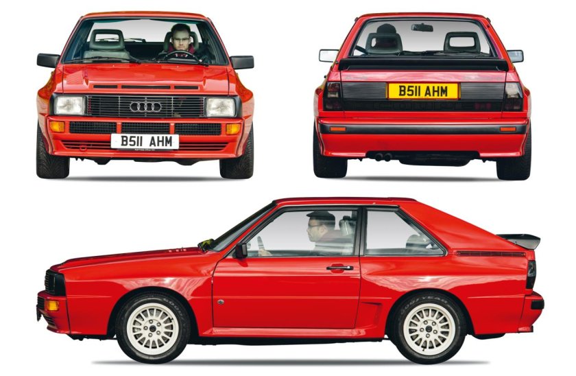 Audi Sport quattro сбоку