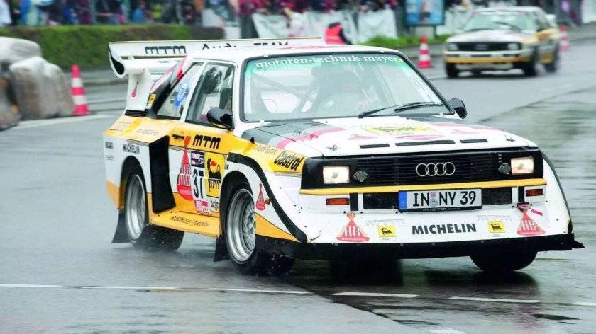 Audi quattro s1 rally
