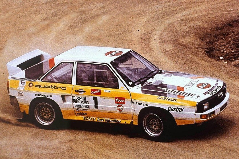 Audi quattro s1 Rally Group b
