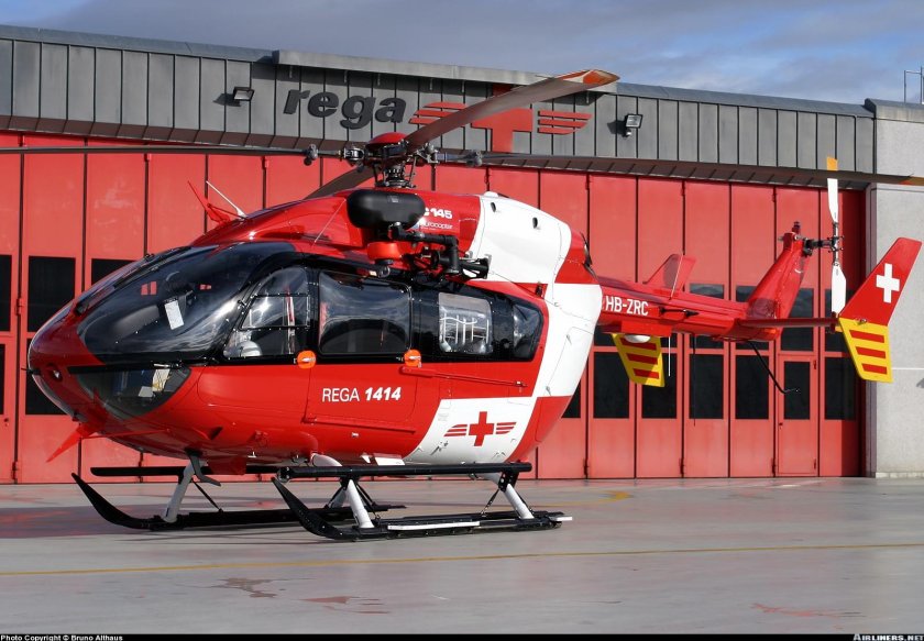Eurocopter ec145 кабина