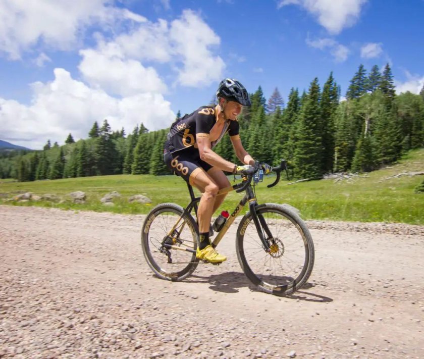 Гравийный велосипед гонки