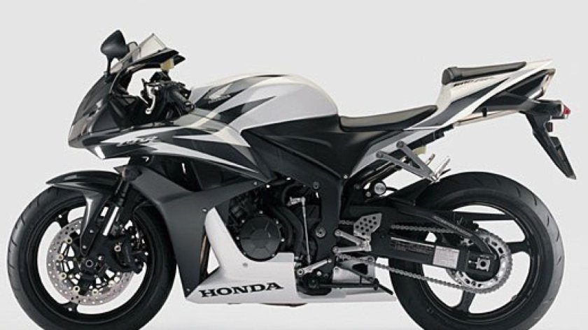 Honda cbr600rr 2007 White